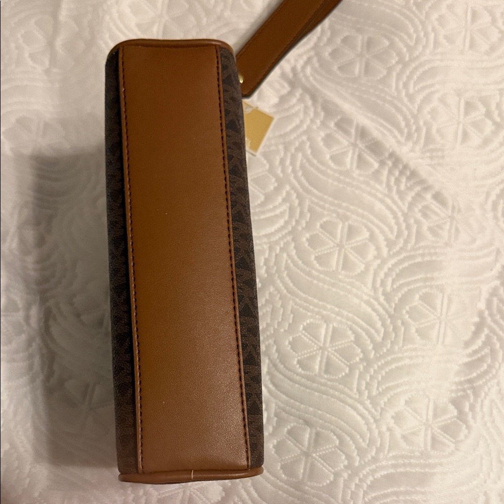 Michael Kors Signature Brown Toiletry Bag - Picture 7 of 7